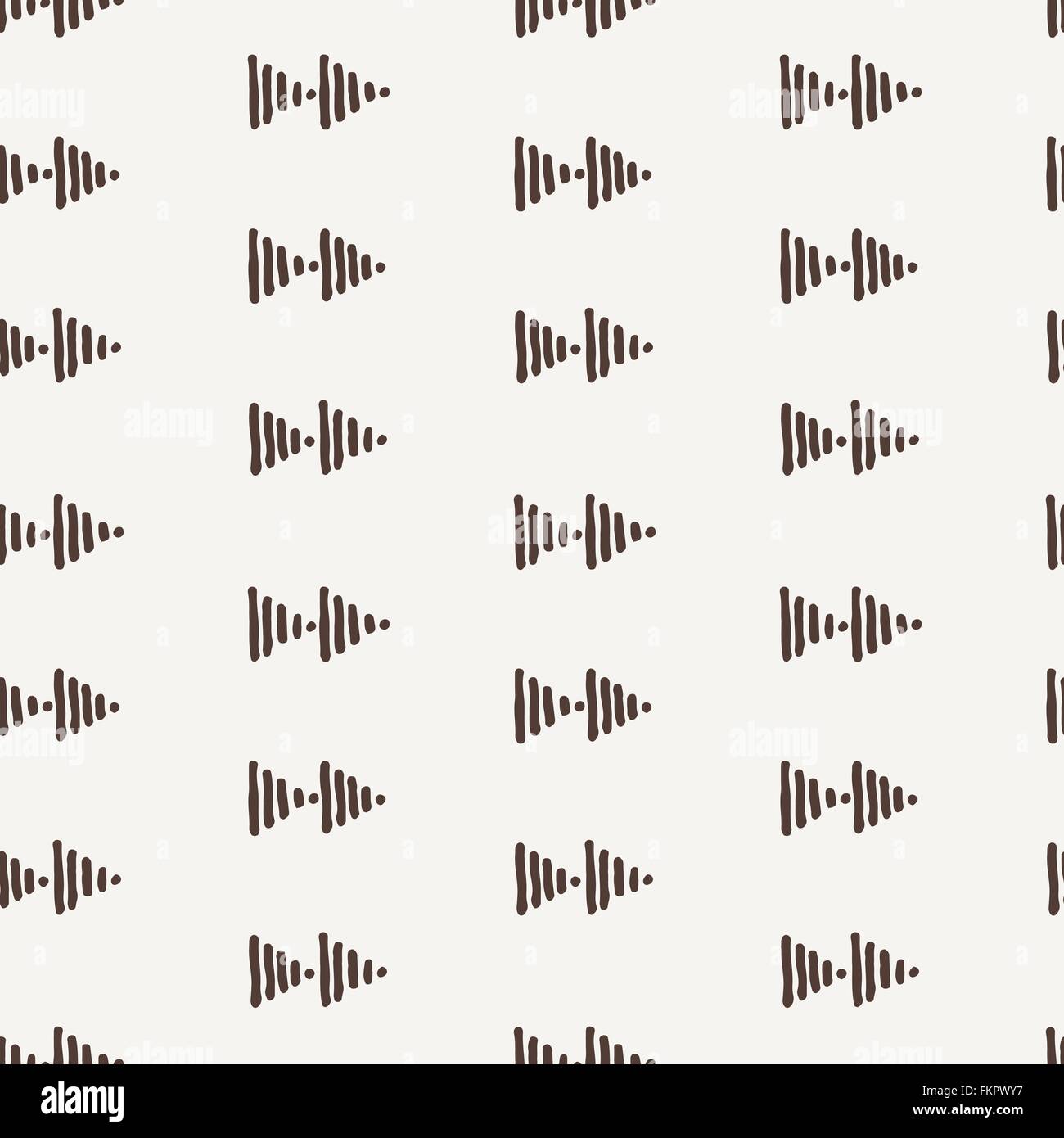 Vector seamless texture of hand-painted triangles Stock Vector Image ...