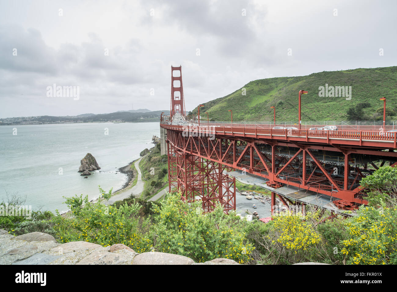 Golden Gate Bridge, San Francisco, California Stock Photo