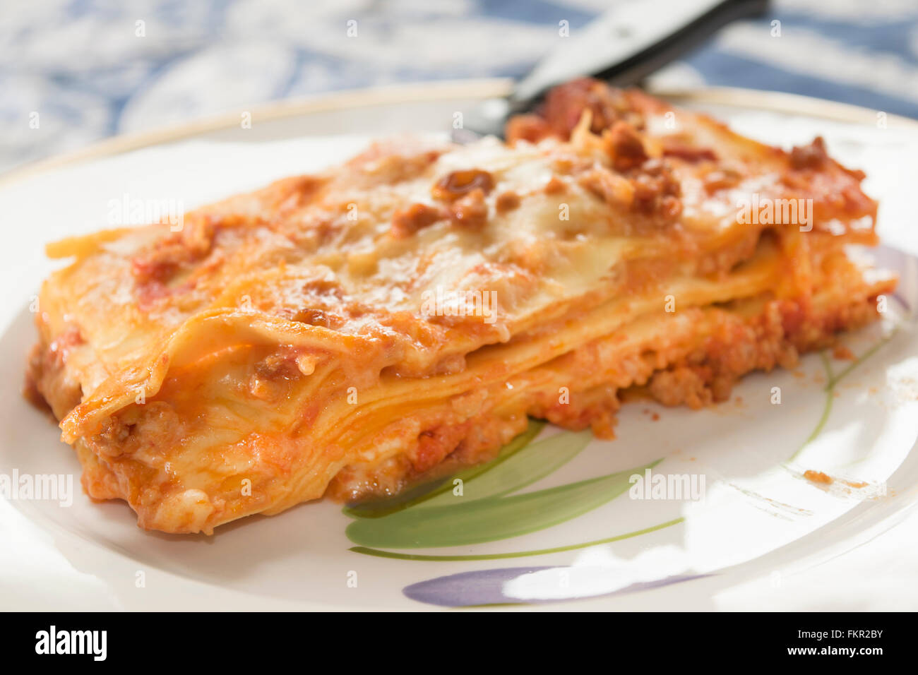Minced beef sauce lasagne pasta red wine hi-res stock photography and  images - Alamy