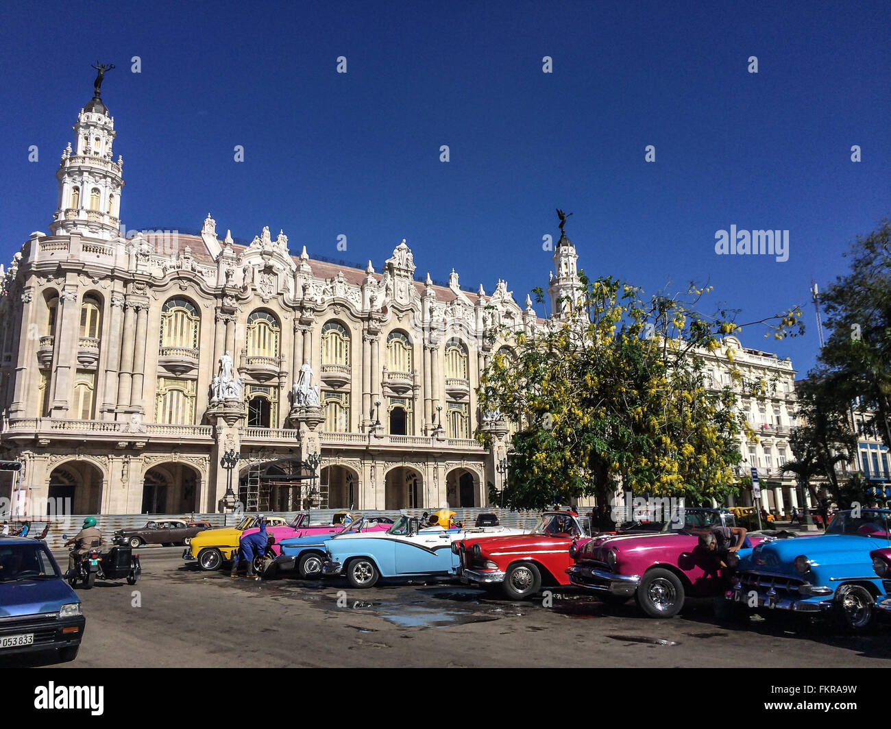 Great Theater Havana Cuba Stock Photo - Alamy
