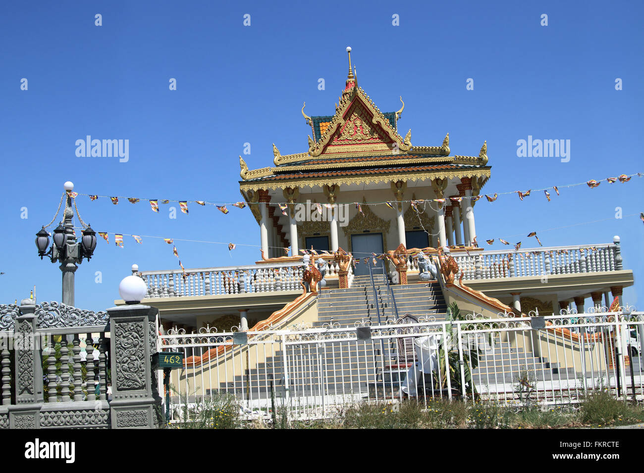 Buddhist Temple in Springvale South Victoria Australia Stock Photo Alamy