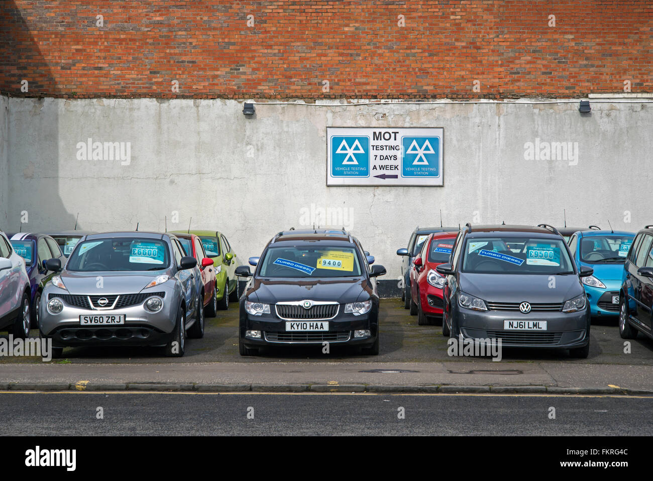 Secondhand cars for sale at a motor dealers and MOT centre in Edinburgh