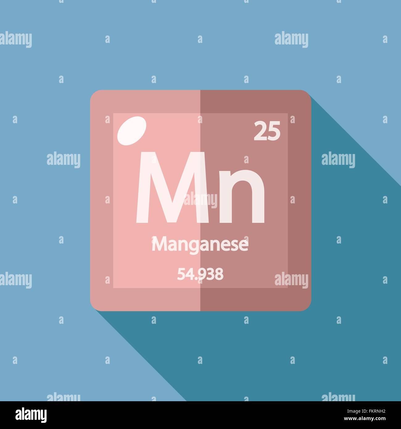 Chemical element Manganese Flat Stock Vector Image & Art Alamy