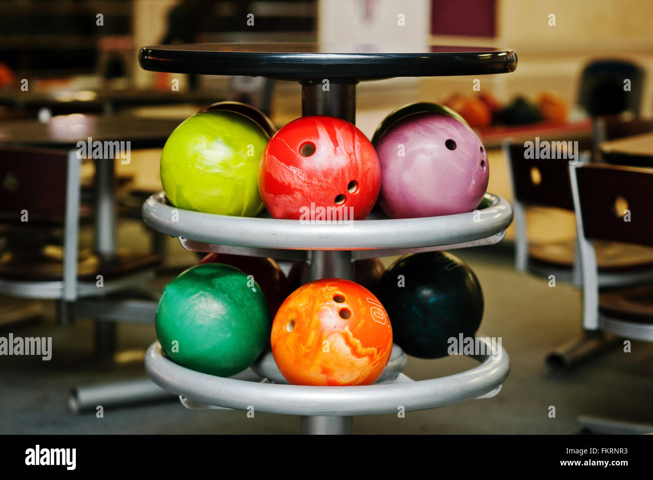 Bowling ball rack hires stock photography and images Alamy