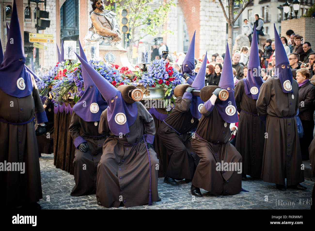 In Spain, Holy week is celebrated with emotion. The streets are filled