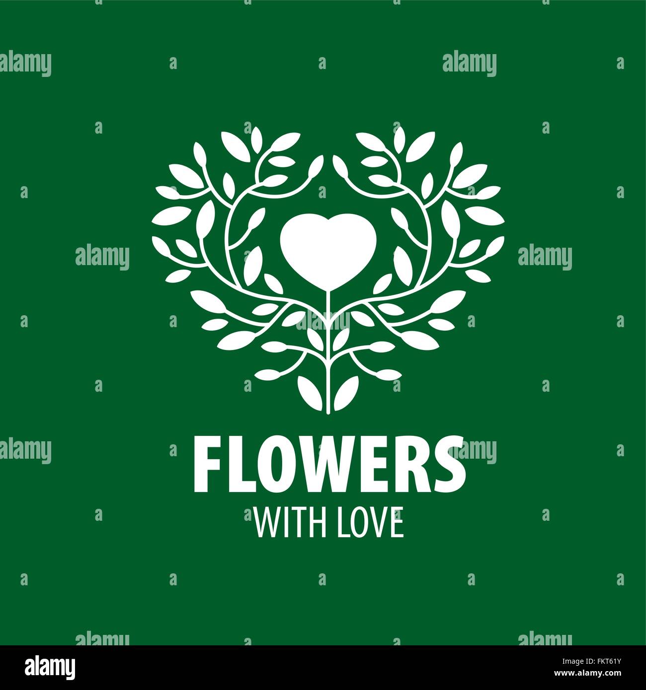 flower vector logo Stock Vector Image & Art - Alamy