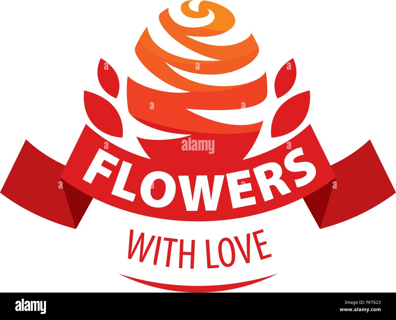 flower vector logo Stock Vector Image & Art - Alamy