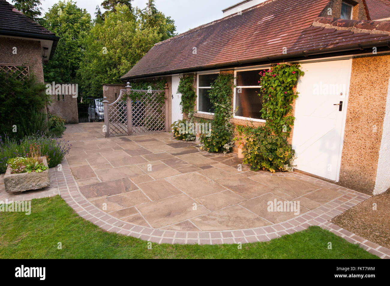 Garden recently designed and landscaped, BurleyinWharfedale, West