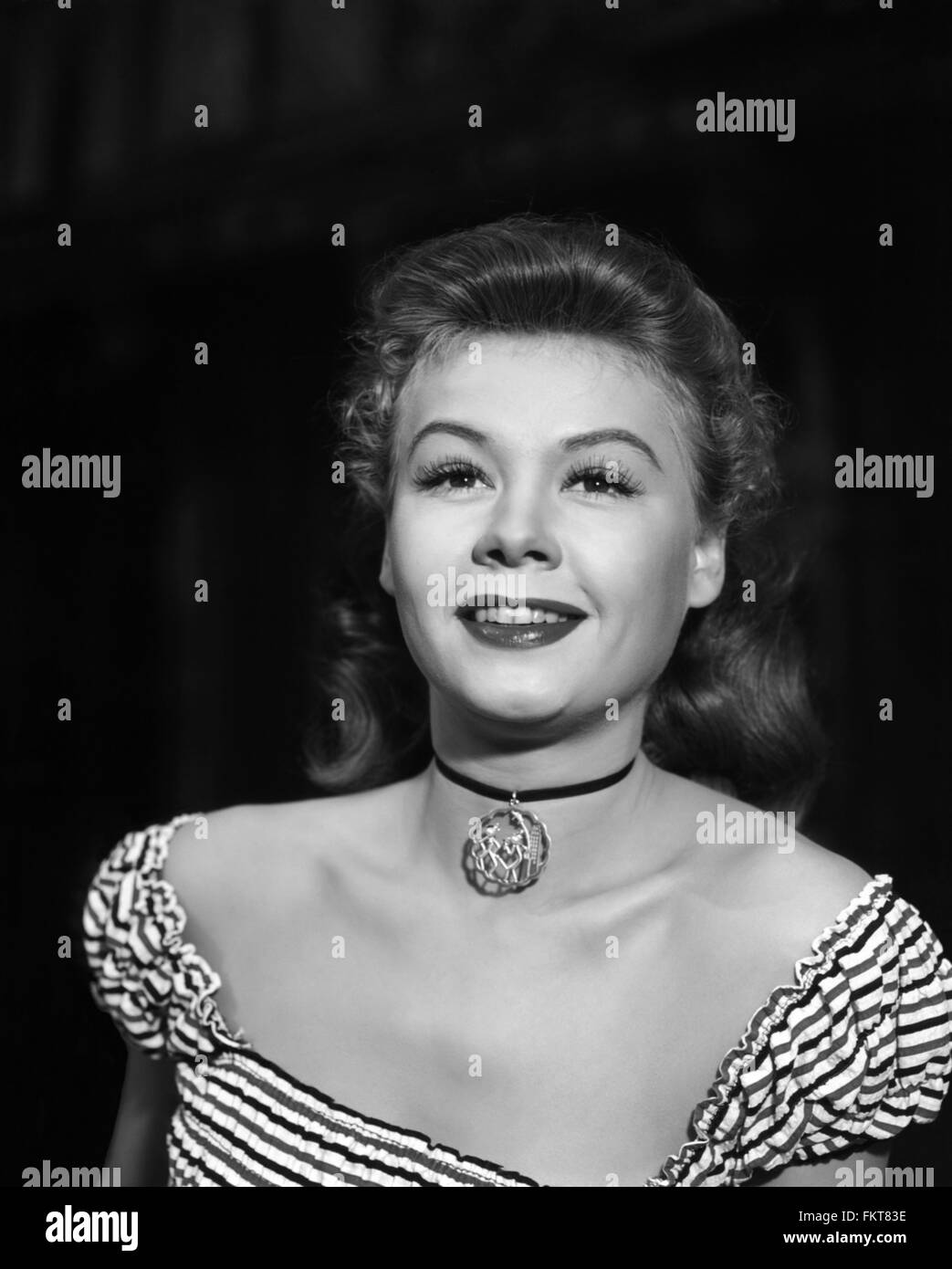 Portrait of Vera Ellen Stock Photo - Alamy