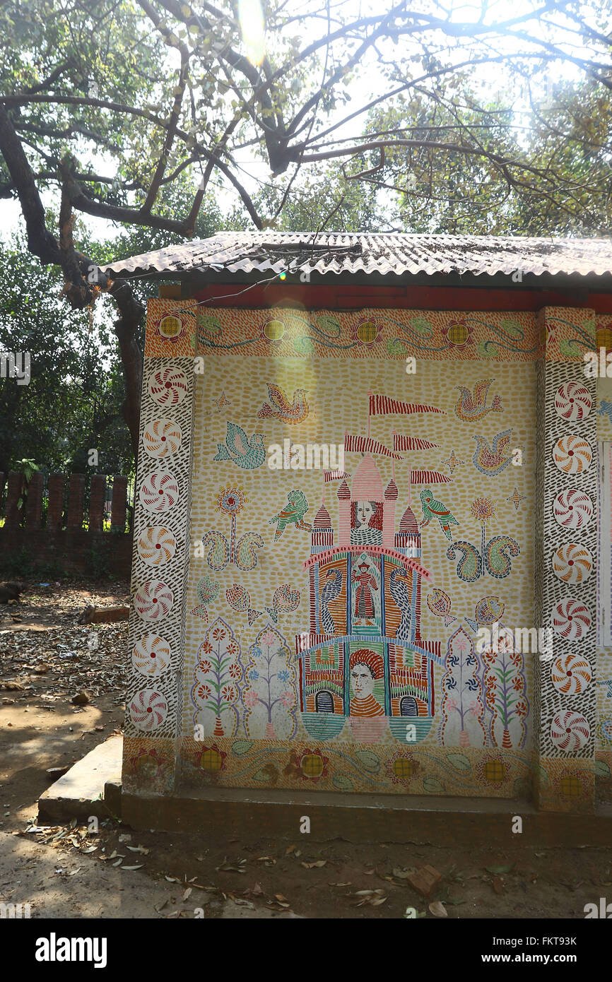 Bangladeshi traditional wall art hires stock photography and images