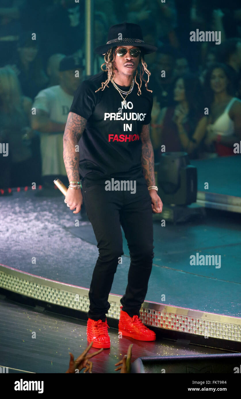 Rapper Future performs at Drai's nightclub at The Cromwell Las Vegas ...