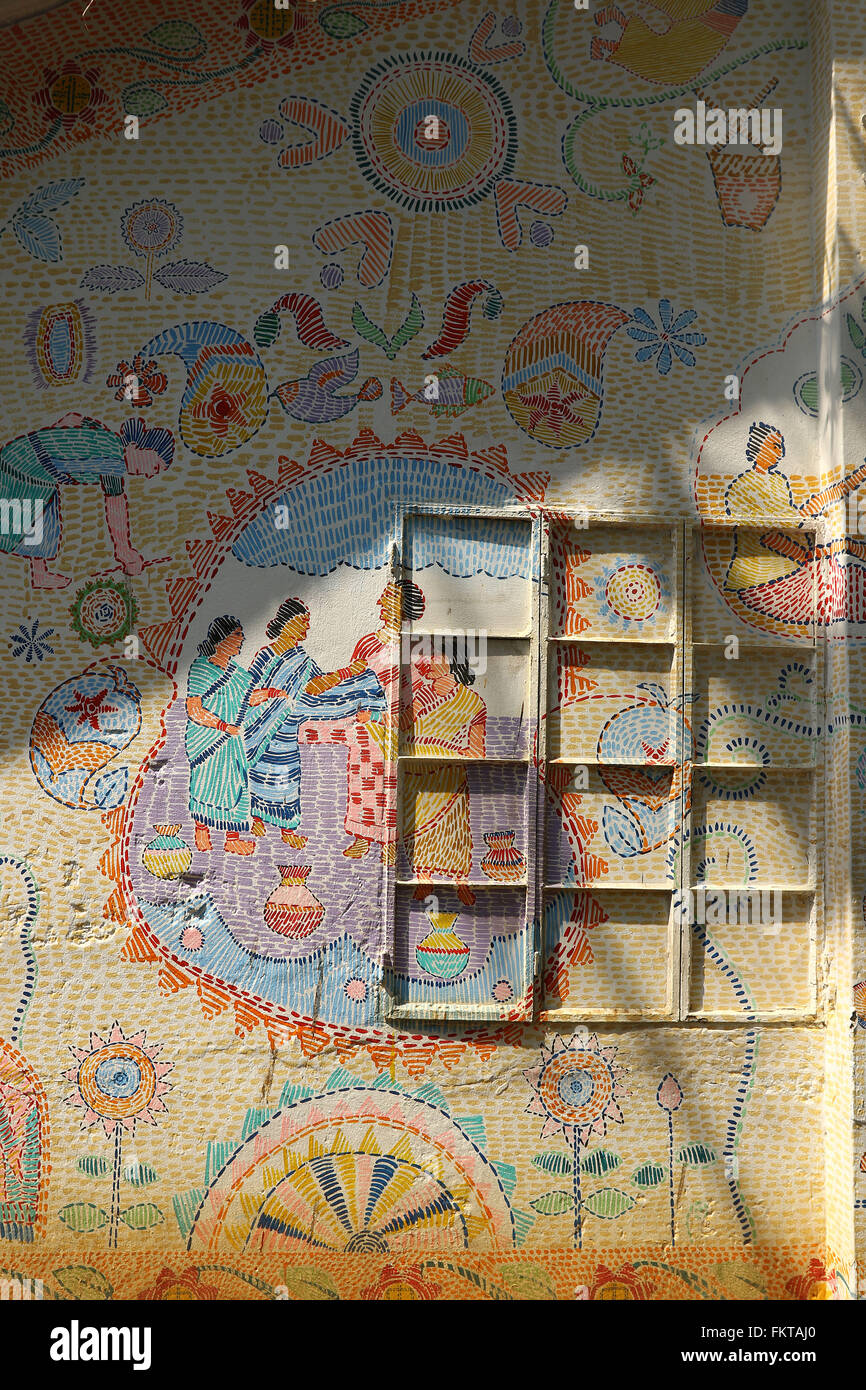 Bangladeshi traditional wall art hires stock photography and images