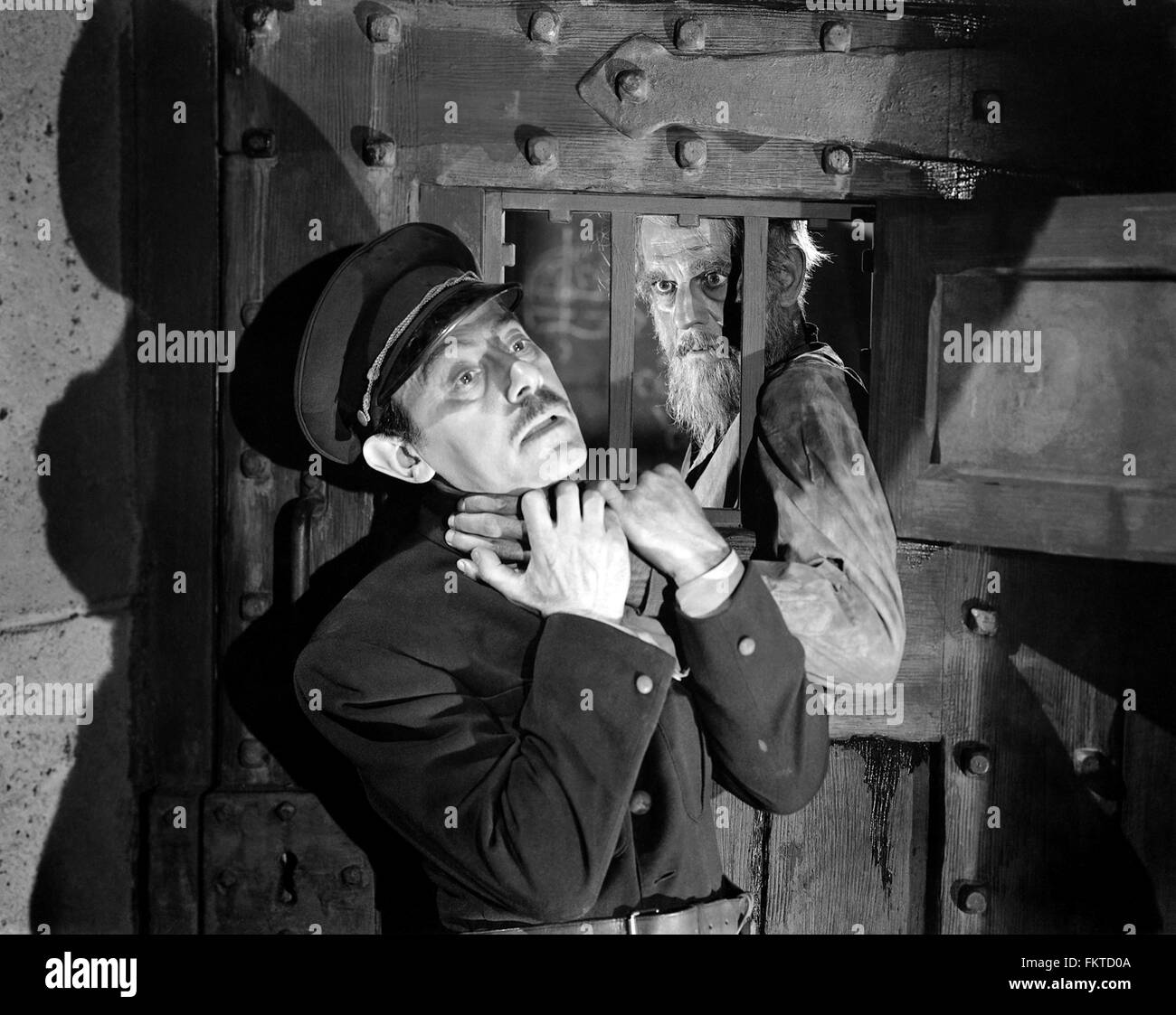 Portrait of Karloff Boris in House of Frankenstein Stock Photo