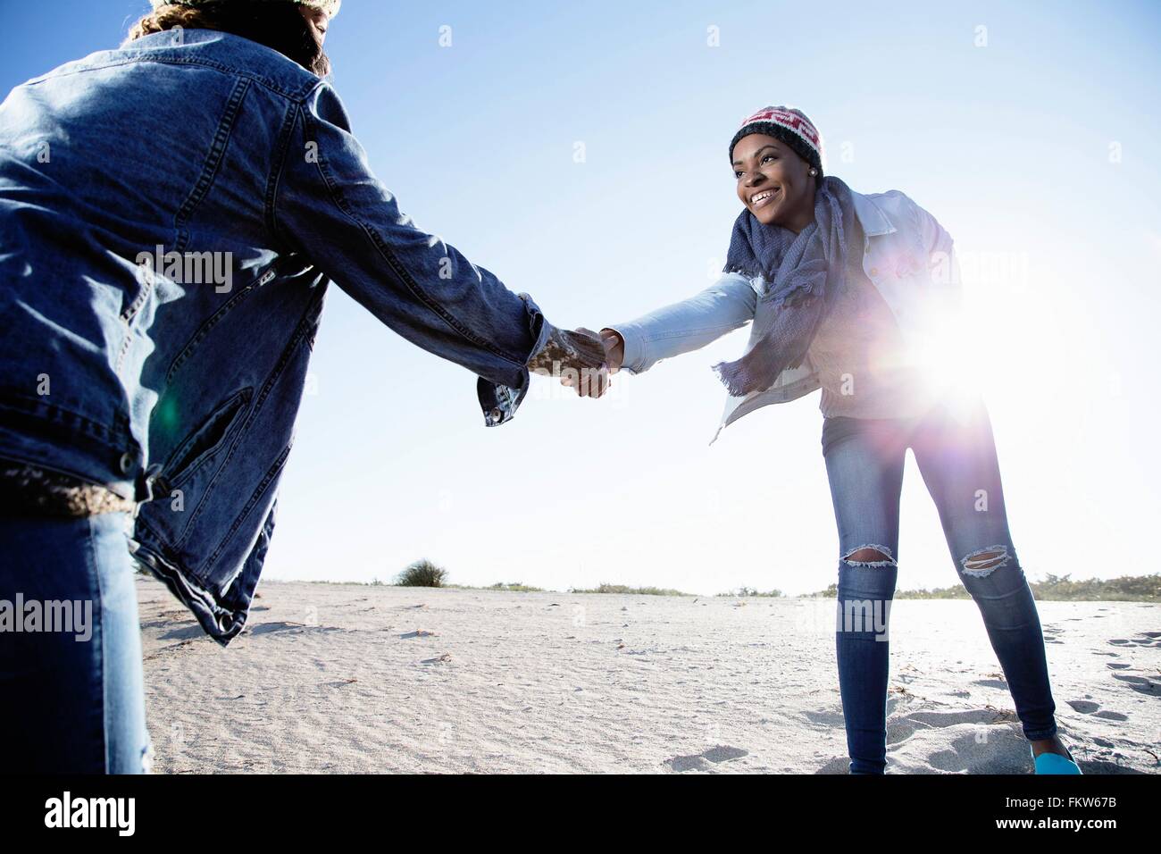 2 Best Friends Holding Hands