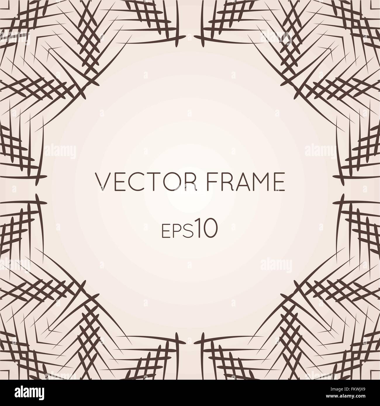 Intricate vector frame Stock Vector Image & Art - Alamy