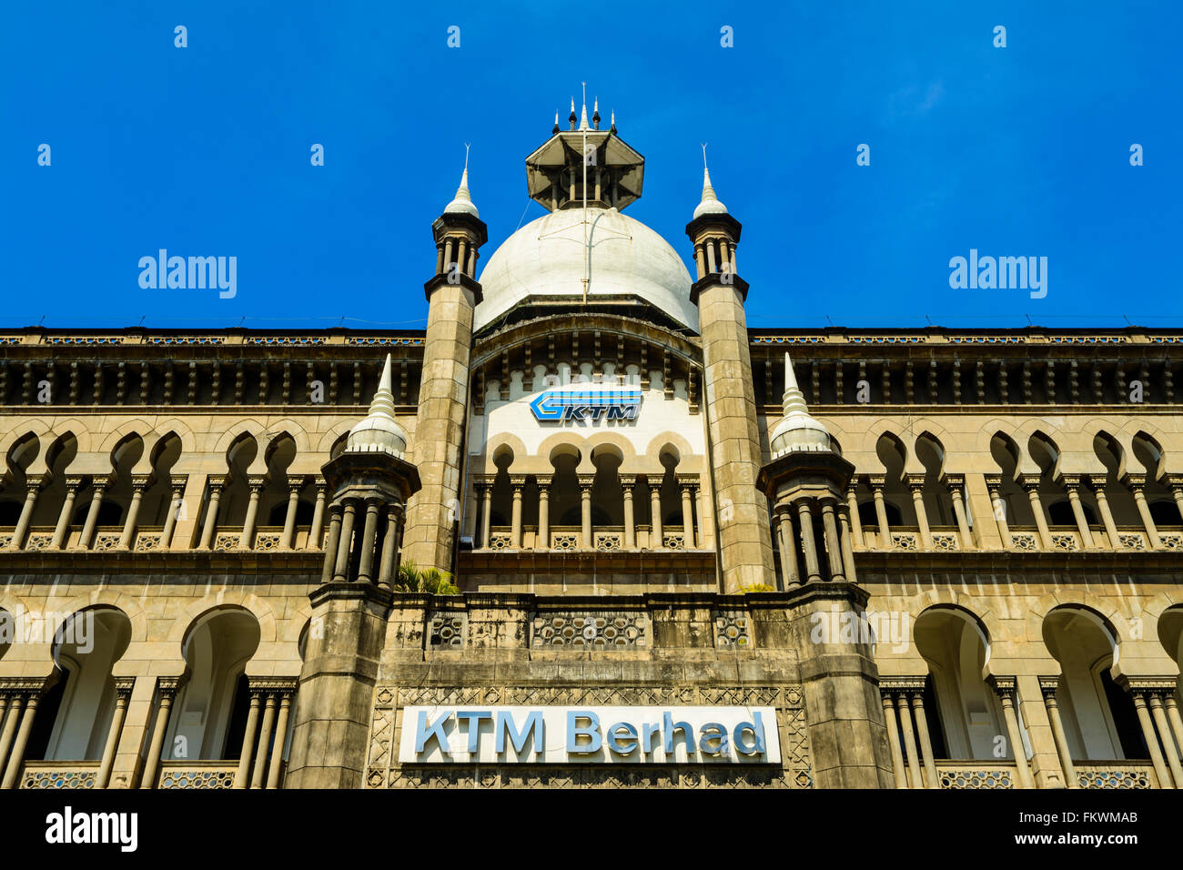 KTM Headquarters building (formerly the FMS Railway Administration Services Central Office) Stock Photo