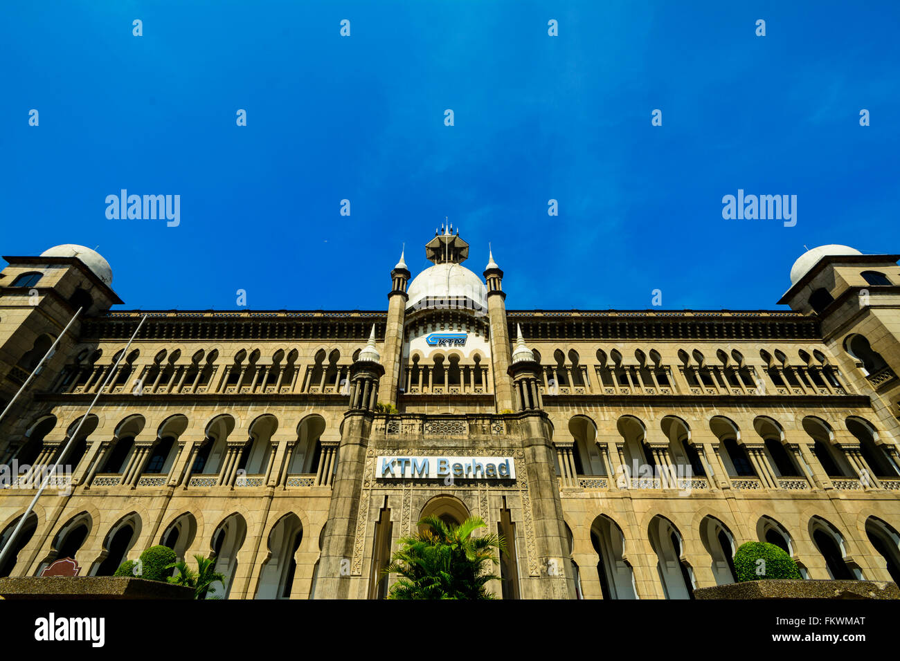 KTM Headquarters building (formerly the FMS Railway Administration Services Central Office) Stock Photo