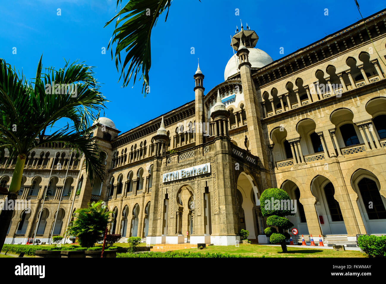 KTM Headquarters building (formerly the FMS Railway Administration Services Central Office) Stock Photo