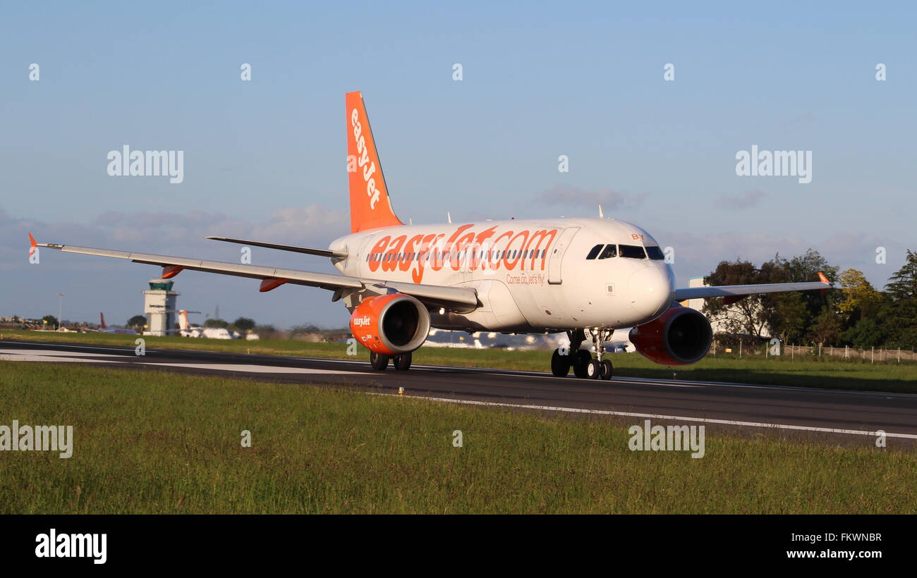 EasyJet at London Southend Airport Stock Photo