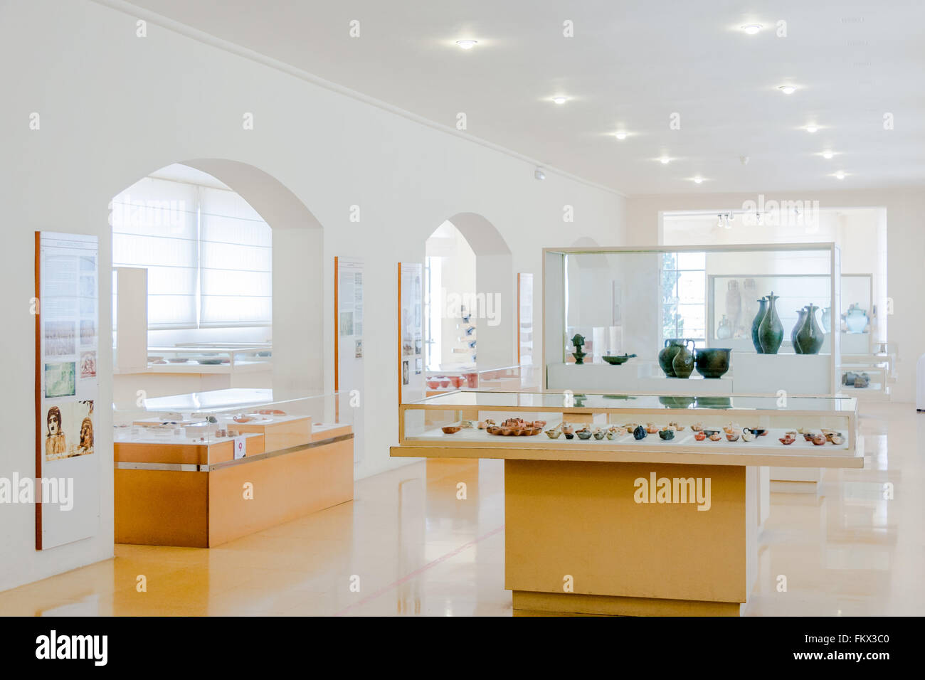 Inside the National Archaeological Museum of Tarragona, Catalonia