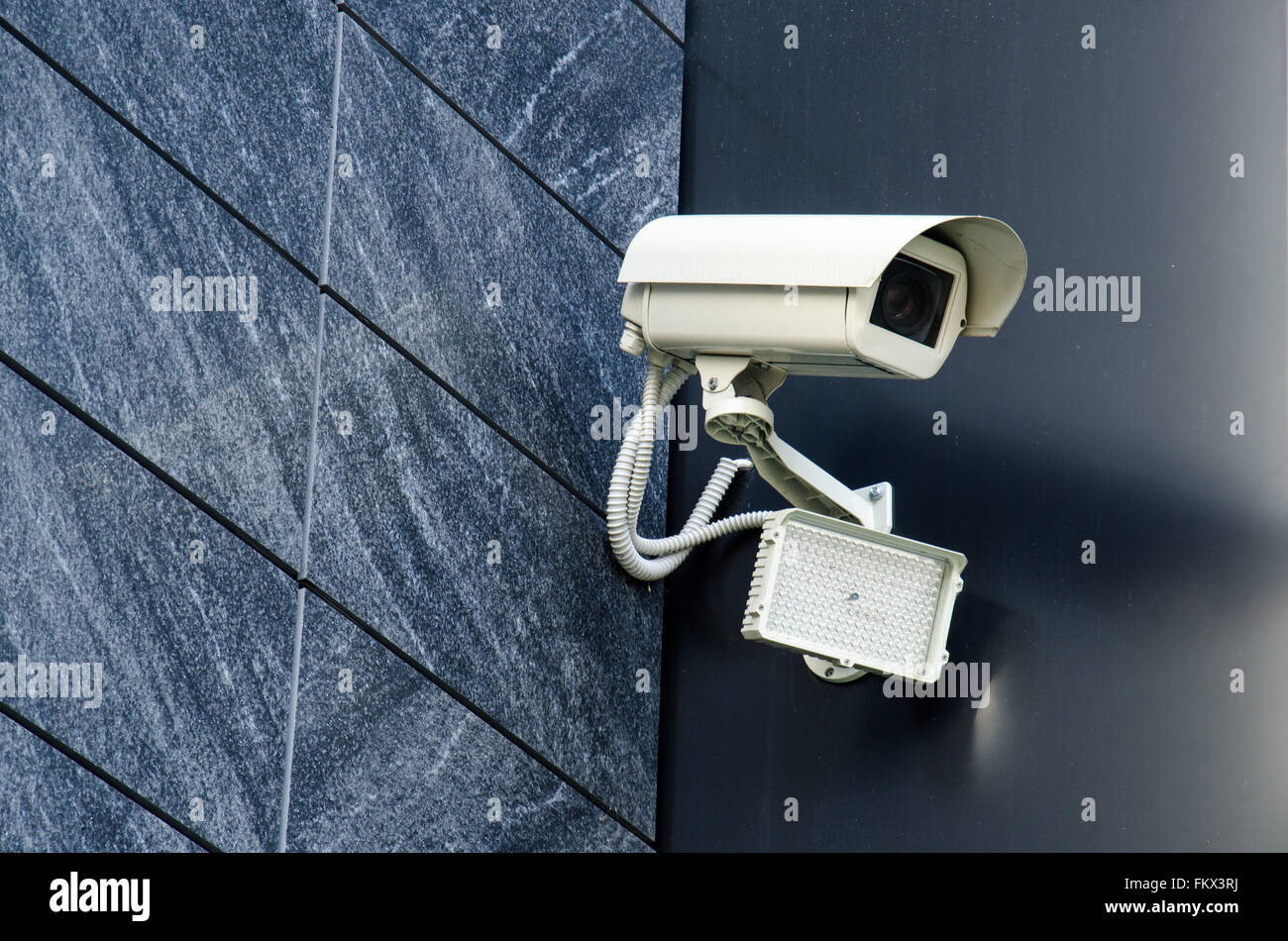 Security camera Private property protection Stock Photo Alamy
