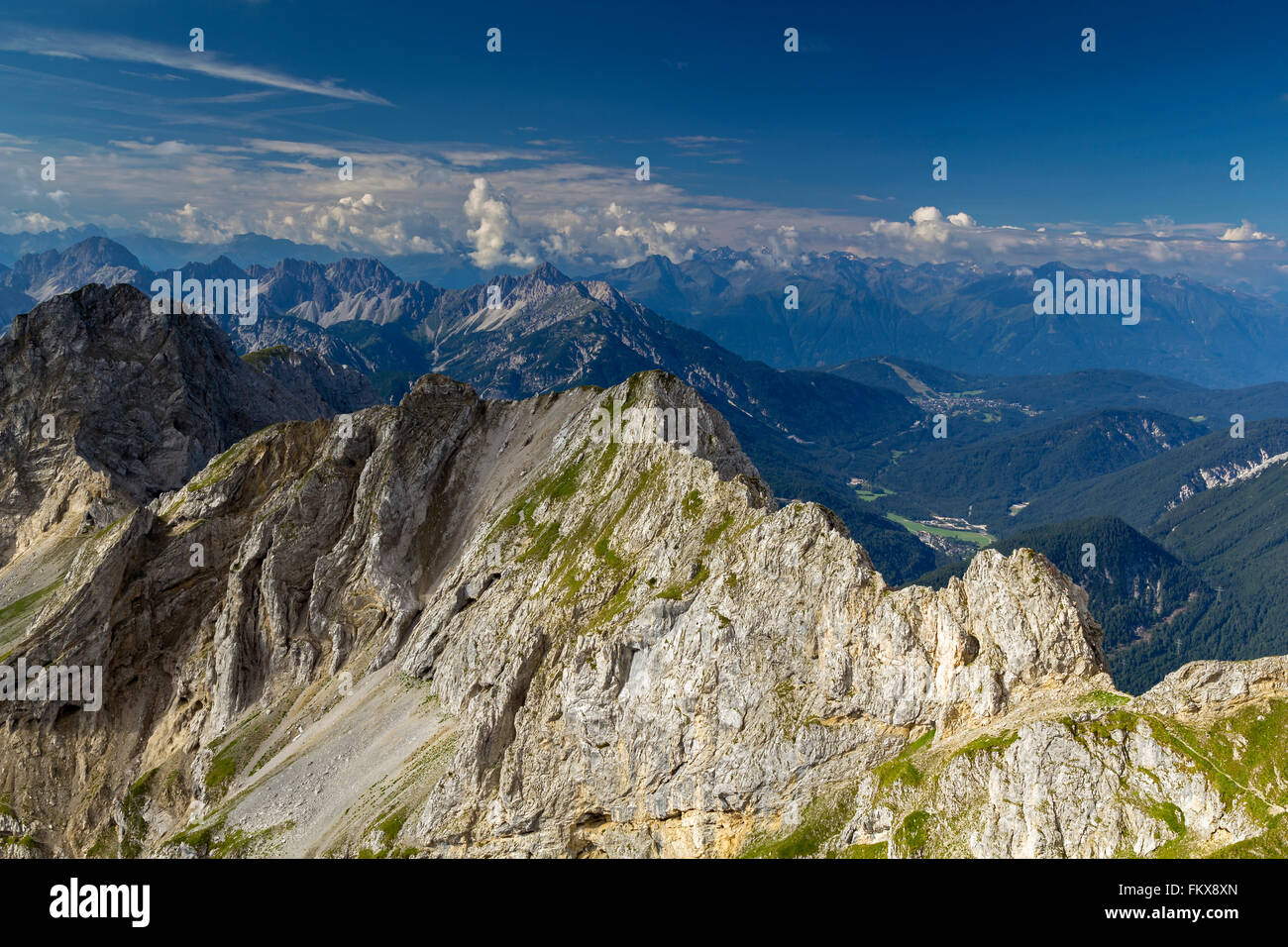 Karwendel mountains Stock Photo