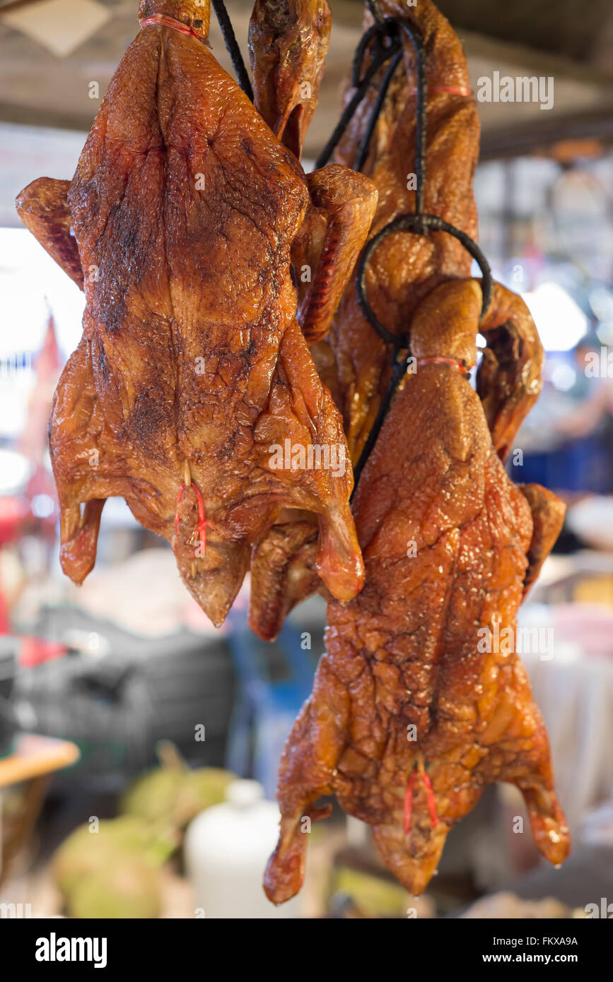 Roasted duck, Chinese style Stock Photo - Alamy