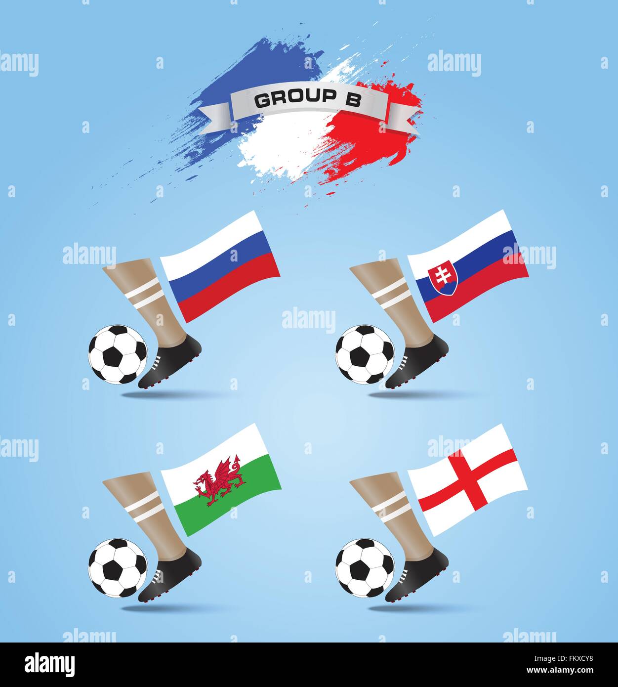 Pass Presse EURO 2016 - France Vs Russie / Pays De Galles - Ticket Officiel