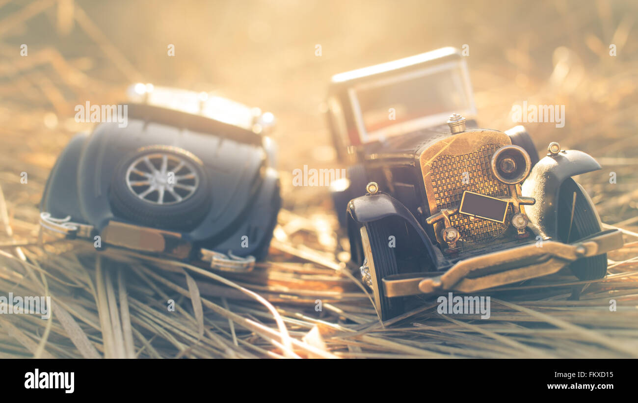vintage miniature cars