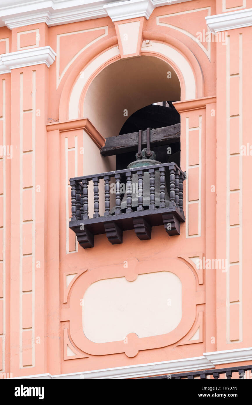 bronze bell in a beautiful church Stock Photo - Alamy