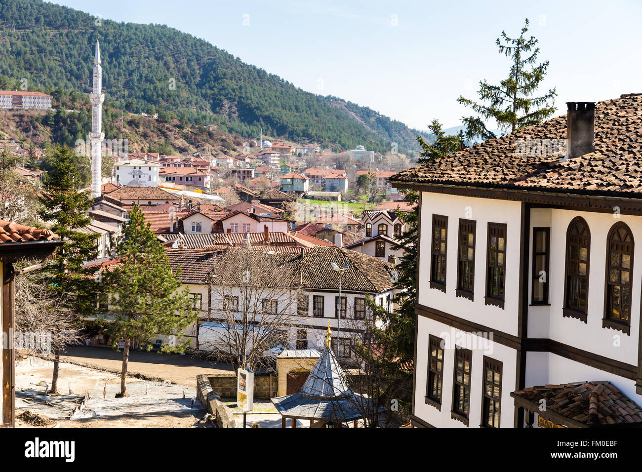 High Angle View Of Tarakli Which Is A Historic District In The Sakarya Province Stock Photo Alamy