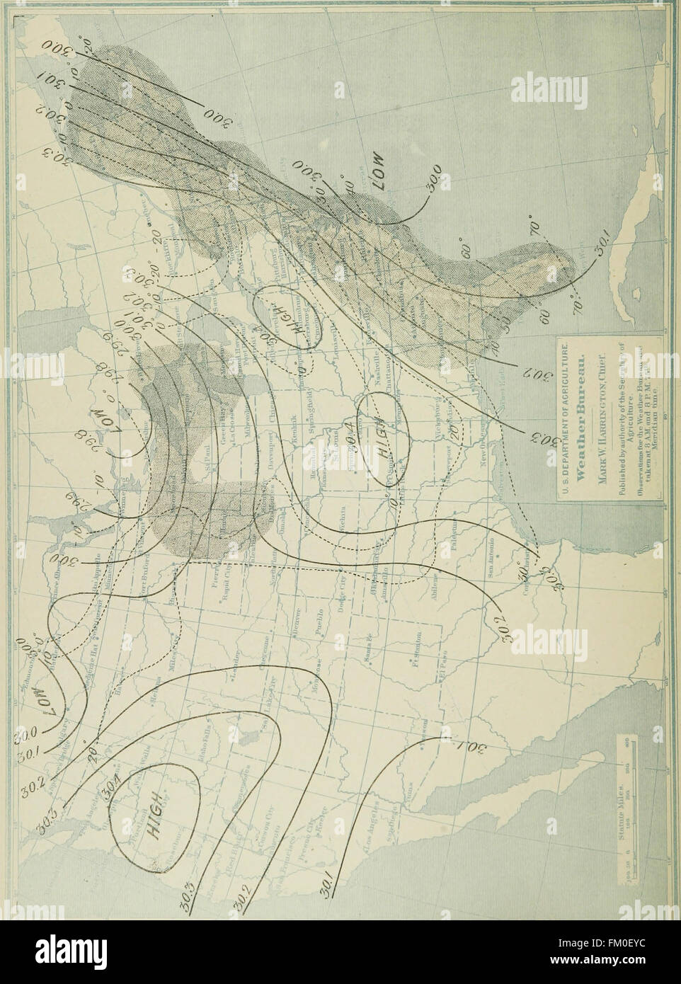 This 1895 study explores various weather types and storms, with ...