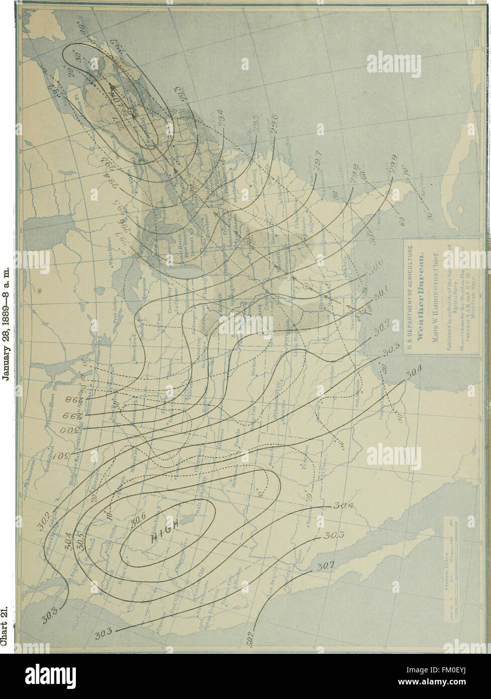 This study, published in 1895, analyzes various weather types and storm ...