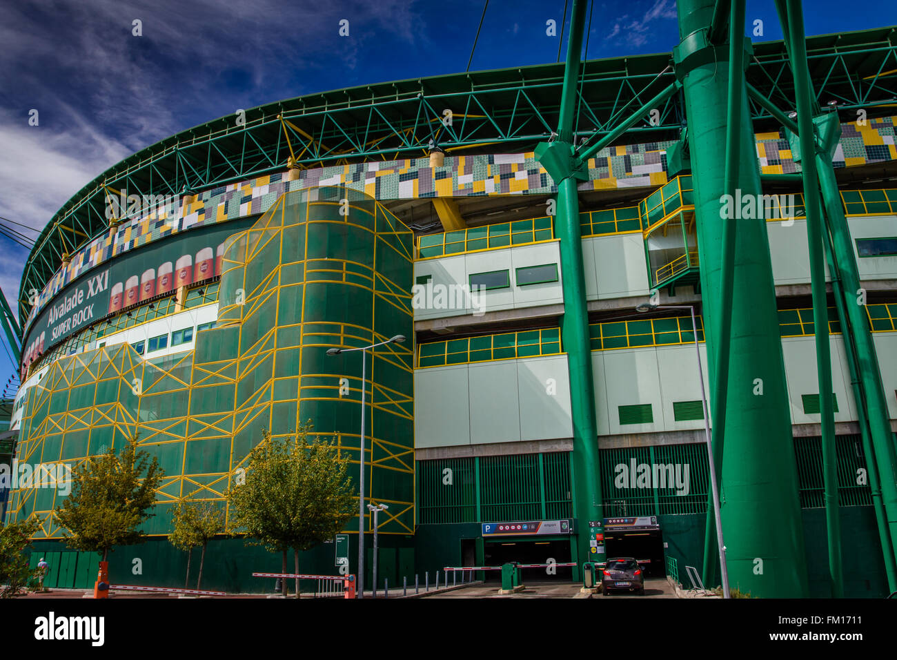 The Estadio Jose Alvalade XXI, the football stadium of Sporting Clube de  Portgual (Sporting Lisbon) in Lisbon, Portugal Stock Photo - Alamy