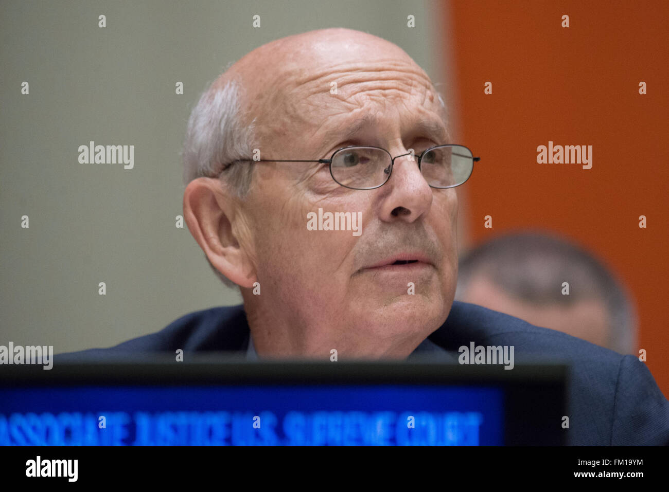 Supreme Court Justice Stephen Breyer Stock Photos