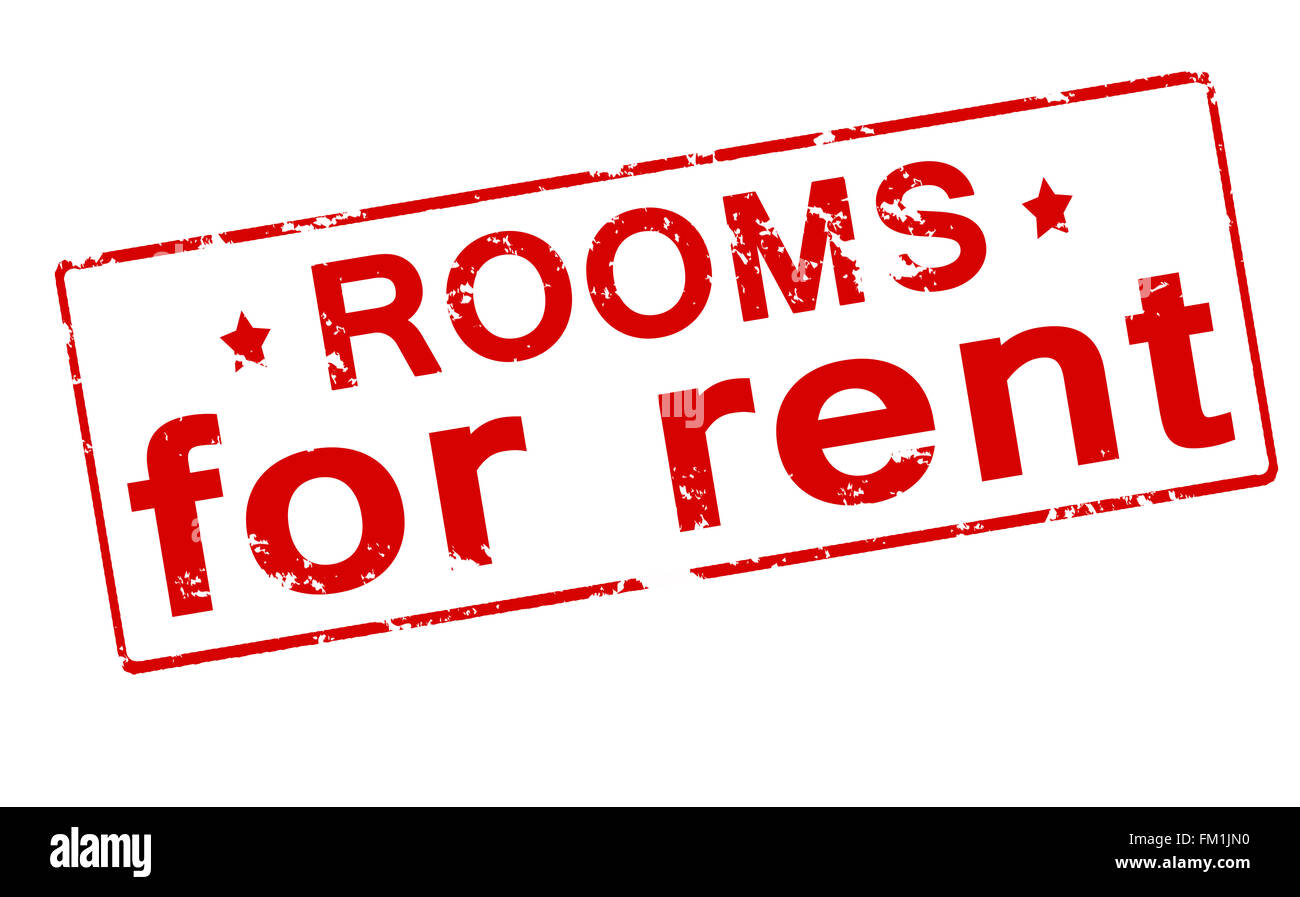 Rubber stamp with text rooms for rent inside, vector illustration Stock Photo Alamy