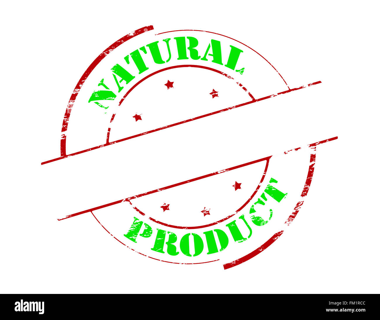 Rubber stamp with text natural product inside, vector illustration Stock Photo