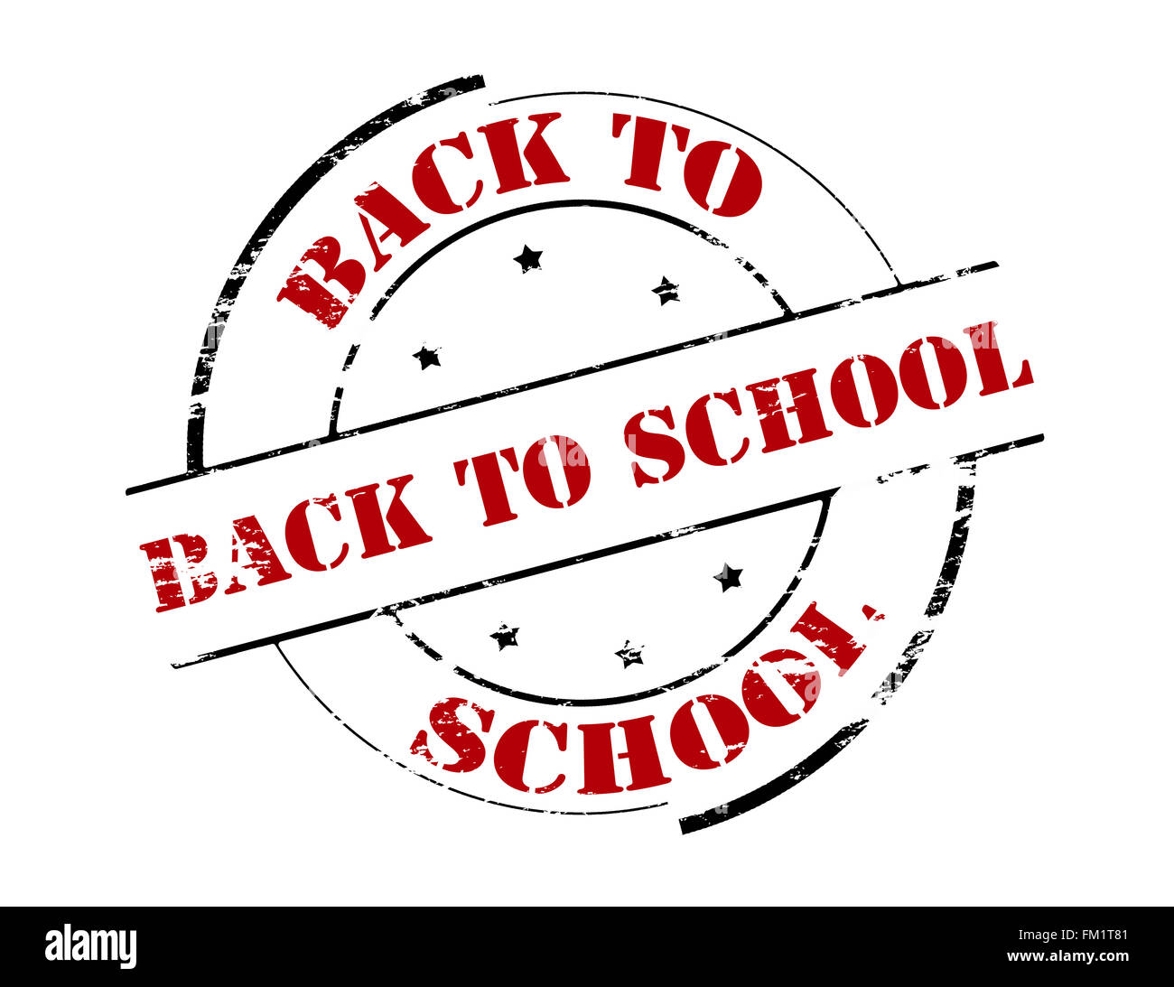 Rubber stamp with text back to school inside, vector illustration Stock ...