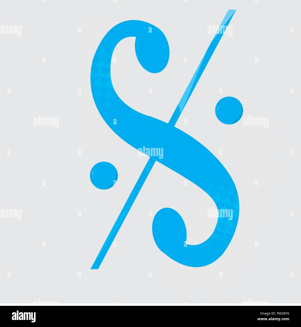 Isolated musical note on a grey background Stock Vector Image & Art - Alamy