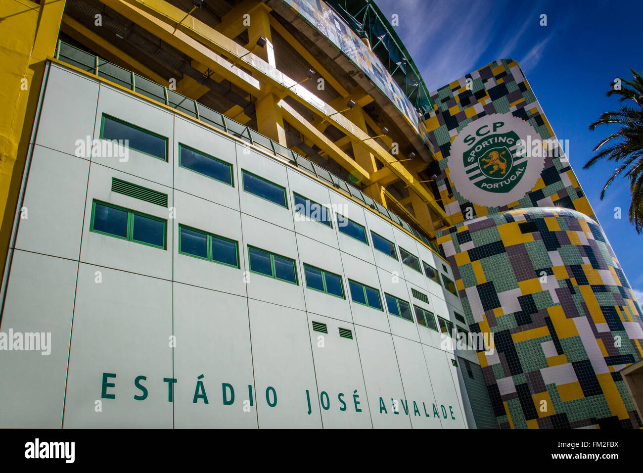 The Estadio Jose Alvalade XXI, the football stadium of ...