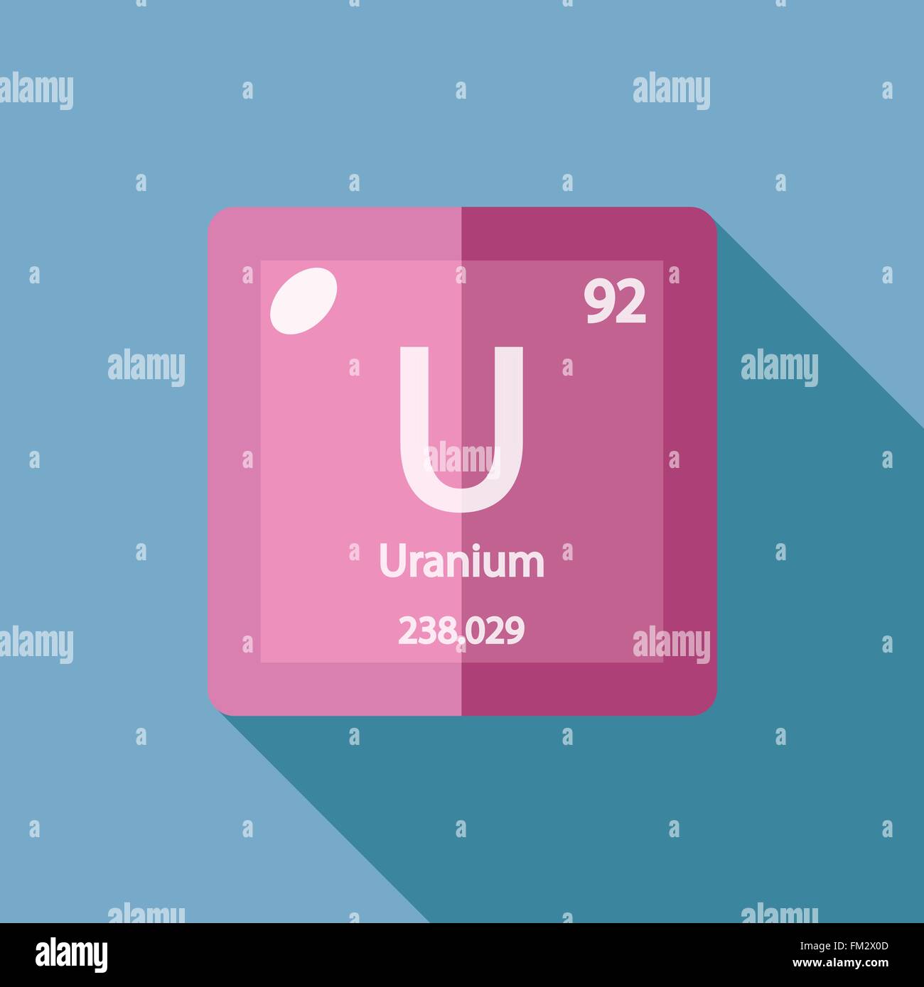 Chemical element Uranium Flat Stock Vector Image & Art Alamy