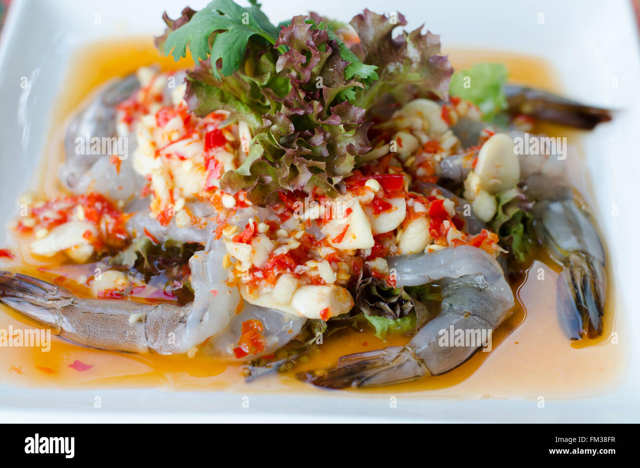 shrimp in fish sauce Stock Photo - Alamy