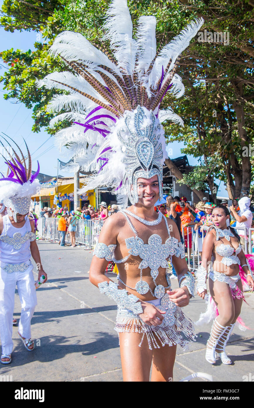 The Barranquilla Carnival in Barranquilla , Colombia Stock Photo