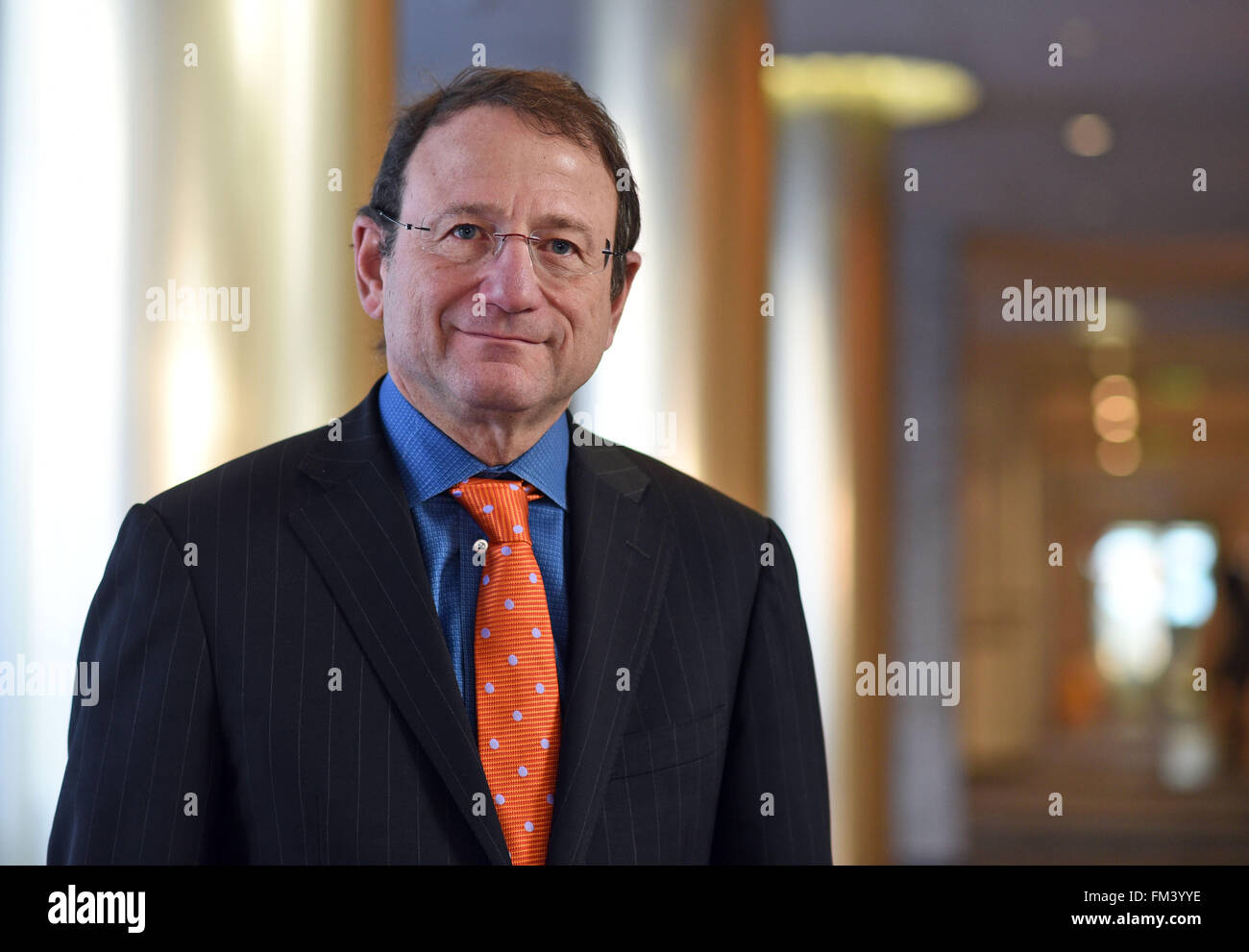 Cologne, Germany. 09th Mar, 2016. Jerry Storch, CEO of Hudson's Bay