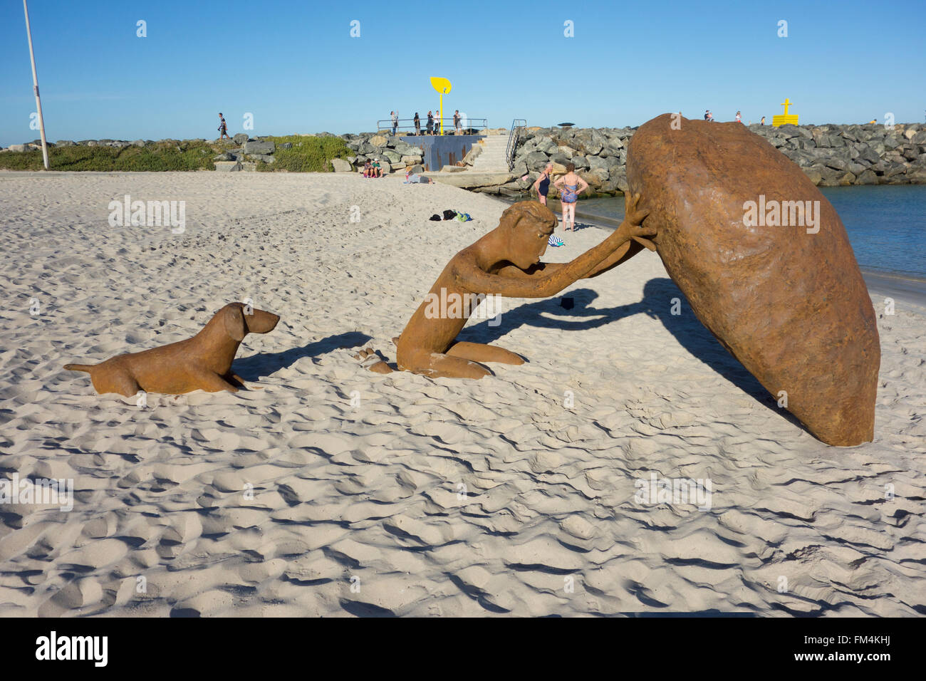 Sculptures by the Sea at Cottesloe Beach Perth Western Australia 2016