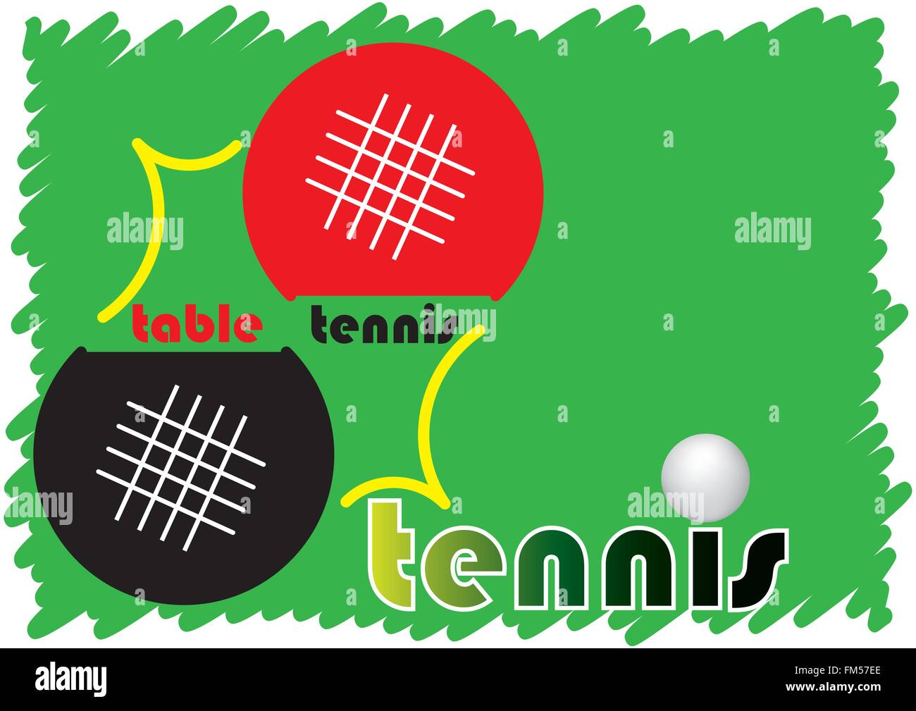 Table tennis banner Stock Vector Image & Art Alamy