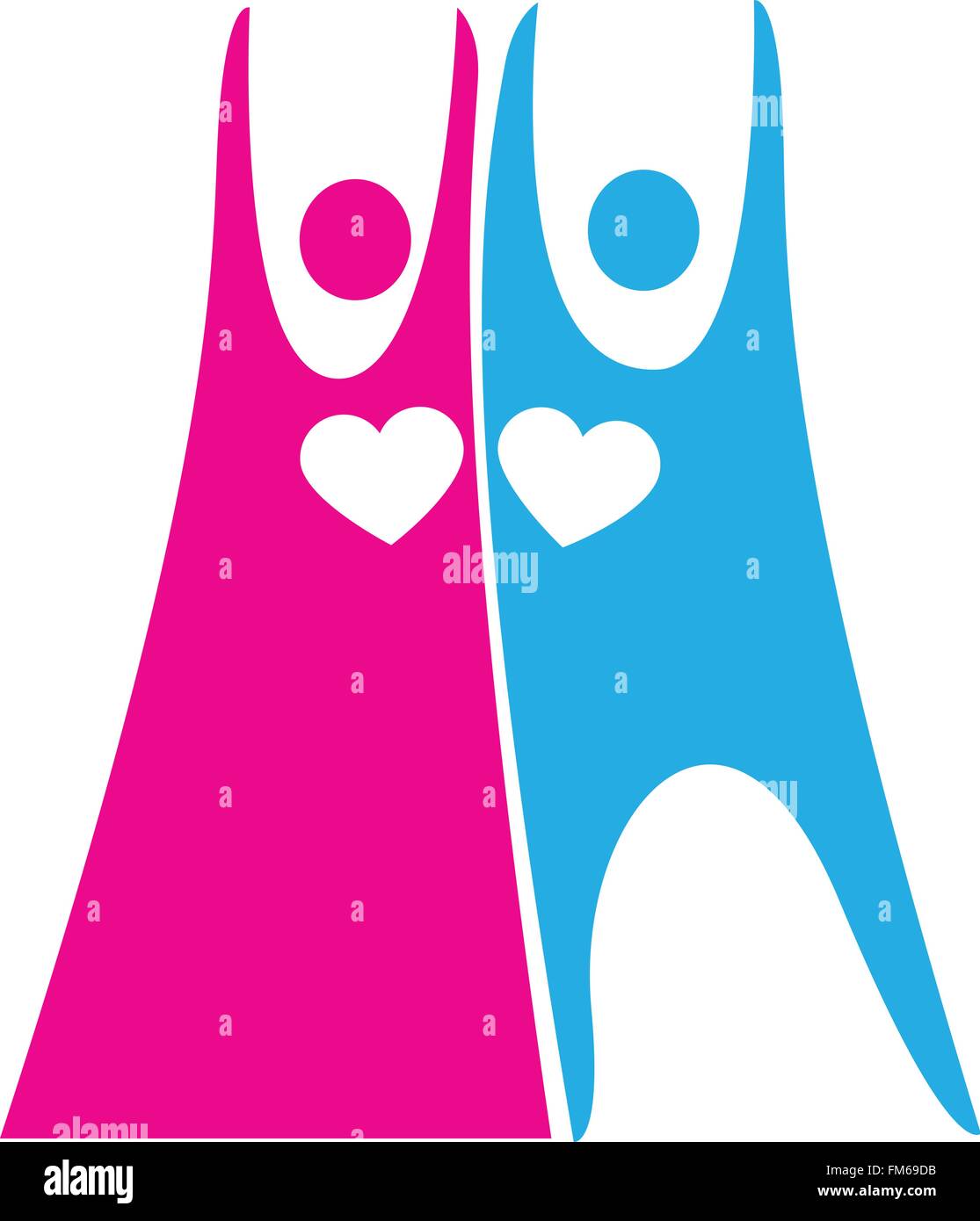 Loving couple icon Stock Vector Image & Art - Alamy
