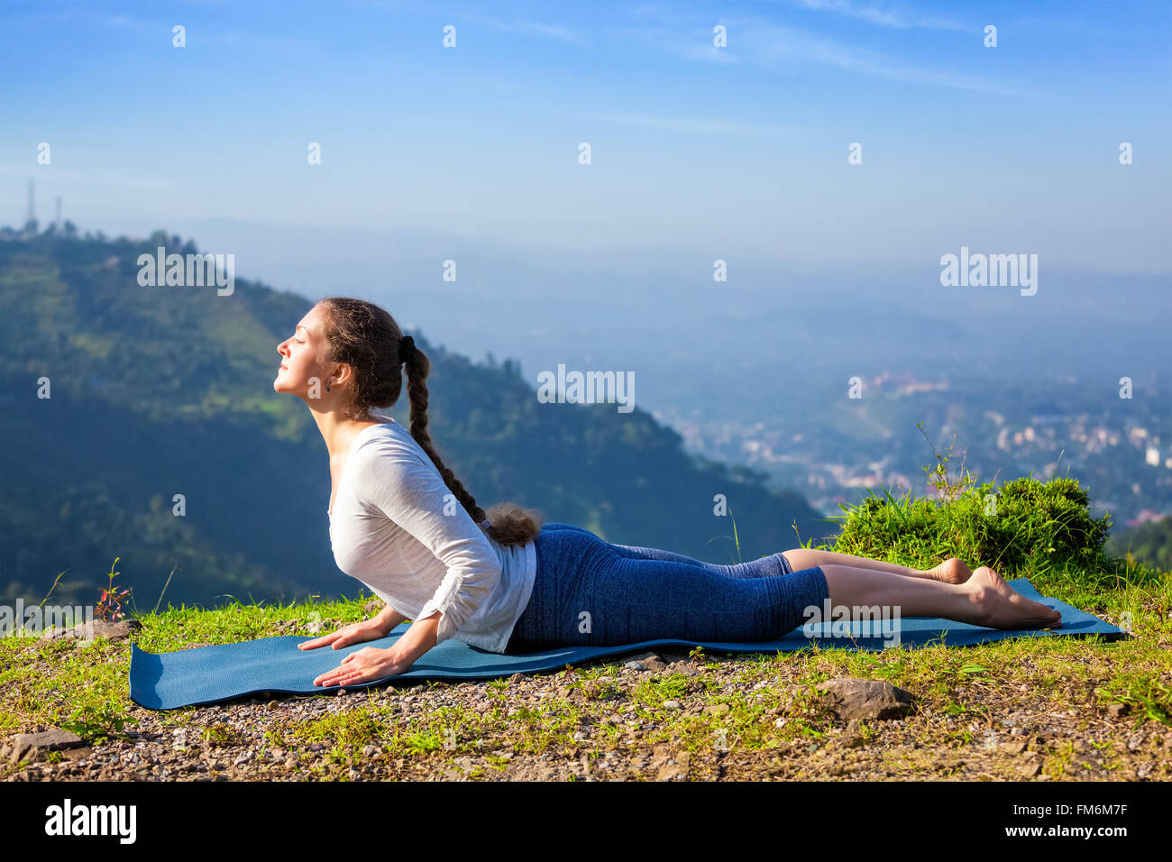 Bhujangasana hi-res stock photography and images - Alamy