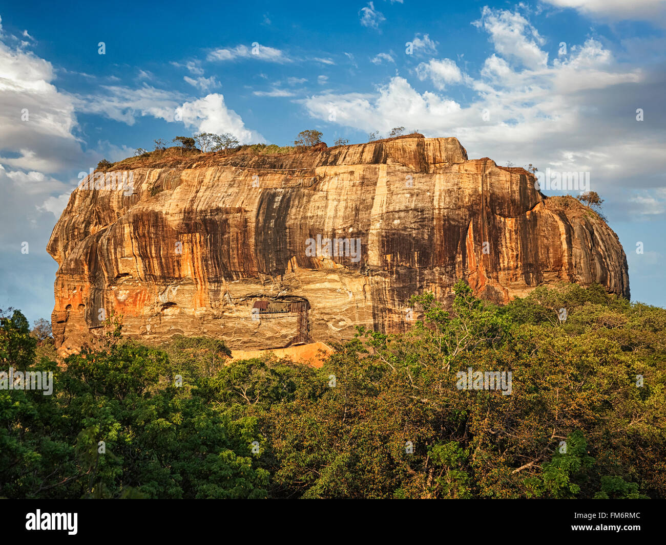 Sigiriya rock, Sri Lanka Stock Photo