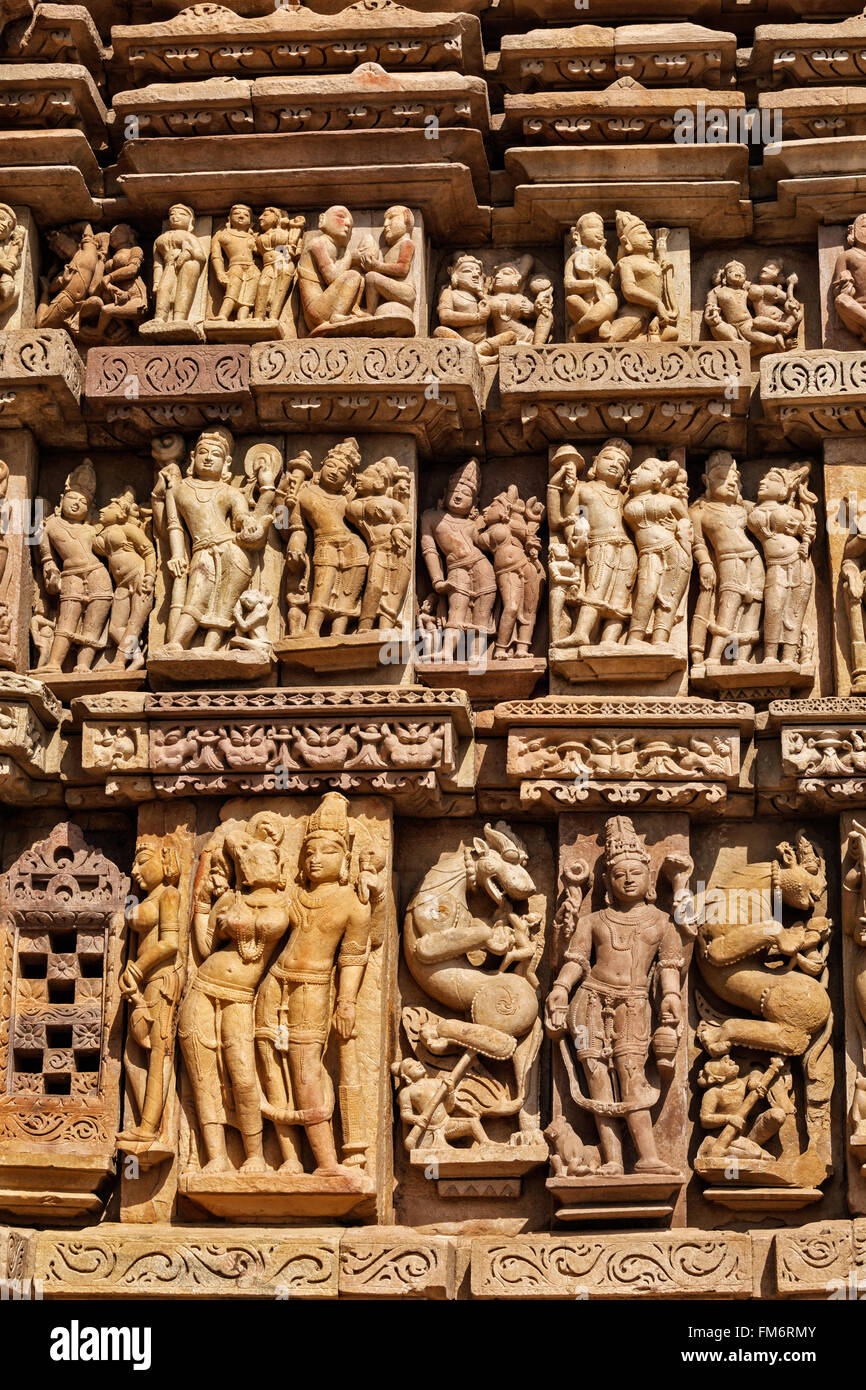 Khajuraho Temples High Resolution Stock Photography and Images Alamy